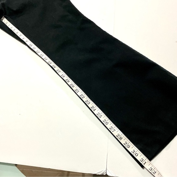 LAUREN Ralph Lauren Black Cotton Twill Pants Size 12 Work Office Business Casual - Picture 10 of 11